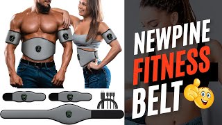 Exploring the NEWPINE Fitness Belt A Breakthrough in Home Muscle Conditioning [upl. by Iv]