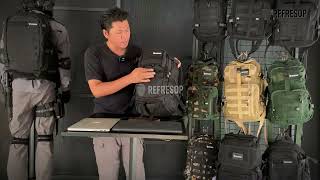 Review Tas Ransel REFRESOP PX806 Army Tactical Hitam [upl. by Mctyre]