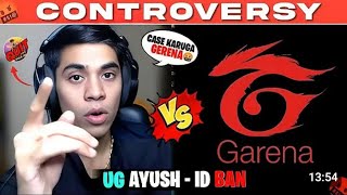 UNGRADUATE GAMER  ID BAN CONTROVERSY  UG AYUSH  Leave FF and PP 700TondeGamerREACT [upl. by Snyder]