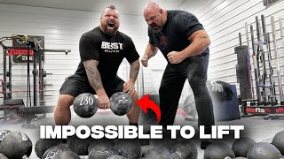 EDDIE HALL VS THE UNLIFTABLE DUMBBELL [upl. by Ruby]