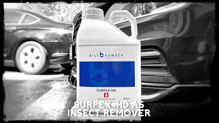 REMOVING INSECTS WITH BILT HAMBER SURFEXHD TOUCHLESS [upl. by Bobbee]