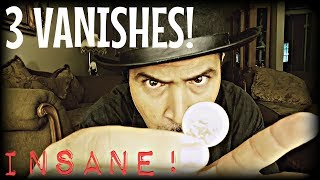 3 INSANE COIN VANISHES TUTORIALS Coin Magic Tricks REVEALED [upl. by Leilamag]