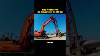 The principle of the vibration compaction methodshorts [upl. by Ethban]