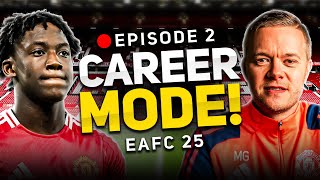 MAN UTD FC 25 CAREER MODE EPISODE 2 [upl. by Nessim50]