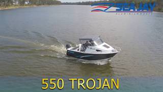 550 Trojan  Sea Jay Aluminium Boats [upl. by Jilleen]