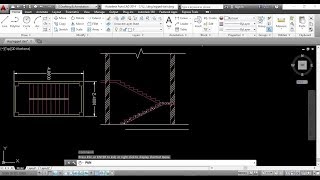 How to Draw Dog Legged Stair  2D Dog Legged Stair  2D in AutoCAD Taqnia [upl. by Giamo295]