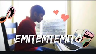 emitemitemito song keyboard cover arjunreddy music california [upl. by Riggs]