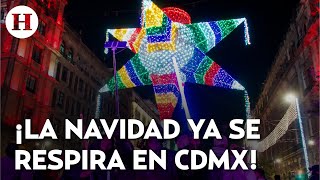 ¡Música pastorelas pistas de hielo y hasta nieve Estas serán las actividades navideñas en CDMX [upl. by Nosiram]