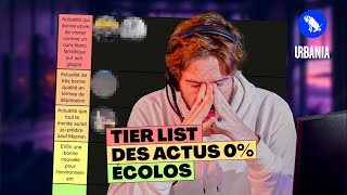 La tierslist 0 écolo spoiler  gros doss sur Stéphane Streaming [upl. by Cavit]