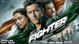 FIGHTER Official Trailer Hrithik RoshanDeepika PadukoneAnil Kapoor  Siddharth Anand  25th Jan [upl. by Ferretti]