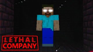 Haunted By Herobrine In Lethal Company [upl. by Myriam]