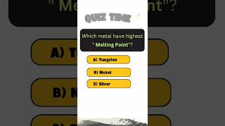 🔥 Which Element Has the Highest Melting Point🔍 chemistrymcq [upl. by Aokek]