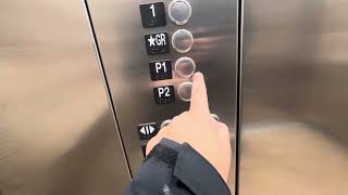 Kone Traction Elevator At Daniels Erin Mills Mississauga ON [upl. by Nellda]