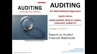 Reports on Audited Financial Statements  Chapter 4 Part 1 [upl. by Thanos661]