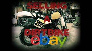 Selling a dirtbike on Ebay [upl. by Ytomit239]