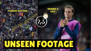 HEARTFELT MOMENT💖 Frenkie de Jong Receives Standing Ovation from Barcelona Fans [upl. by Lim]