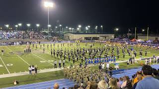 SMHS 2024 Band Senior Night  National Anthem [upl. by Nahtahoj]