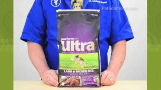 PetSolutions Performatrin Ultra Lamb amp Brown Rice Recipe Adult Dry Dog Food [upl. by Ancilin543]