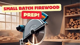 Prepping Small Batch Firewood [upl. by Leunad]