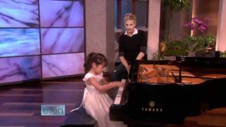 Umi Garrett Plays For Ellen [upl. by Atteyram]