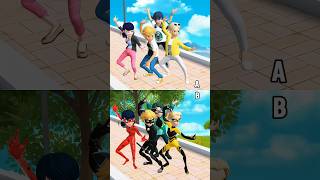 WHICH TEAM 🙀💥 zepeto love tiktokdance lovedance couple tiktok trending miraculousladybug [upl. by Adur]