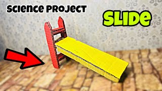 Science Project  Slide Working Model  घर पर बनाया [upl. by Ahselrac]