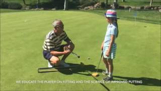 Putter fitting for a Junior Player [upl. by Ellatsyrc]