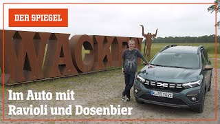 Wir drehen eine Runde Dacia Jogger im Test – Im Auto mit Ravioli und Dosenbier  DER SPIEGEL [upl. by Eissalc]