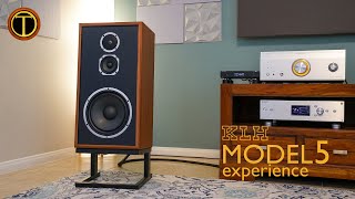 KLH Model 5 Speaker Review with Comparisons [upl. by Astred]