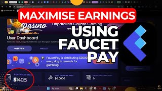 Maximize Earnings on FaucetPay 2024  Faucetpay Account Earning Trick [upl. by Oynotna]