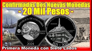 Conoces las Dos Nuevas Monedas Conmemorativas para Colombia [upl. by Llecrup]