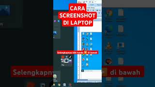 CARA SCREENSHOT DI LAPTOP windows tutorial laptop [upl. by Earas]