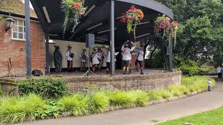 Sidmouth Folk Festival  Dance Spectacular  Eynsham Morris  Feathers [upl. by Horatius]