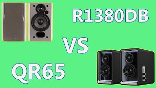 Edifier R1380DB VS Edifier QR65 [upl. by Aniral890]