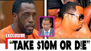 Diddy Caught BLACKMAILING Witnesses From Prison Cell Shocking [upl. by Yelrahc719]