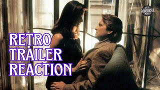 Disclosure 1994 RETRO TRAILER REACTION  Michael Douglas  Demi Moore [upl. by Itsrejk]