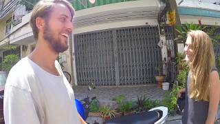 ÜBERRASCHUNG  VERRÜCKTE IDEE Bangkok Thailand Weltreise Vlog 035 [upl. by Jaqitsch]