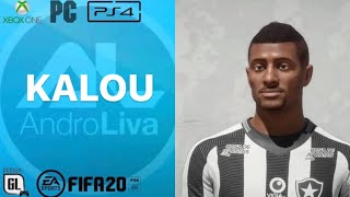 FIFA 20  Face SALOMON KALOU Tutorial [upl. by Nodnart]