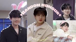 Seo Changbin and his randomness [upl. by Boutis]