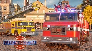 William Watermore the Fire Truck  Real City Heroes RCH  Videos For Children [upl. by Seem]