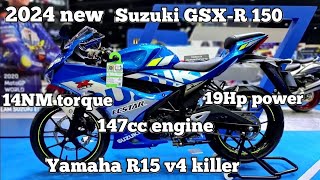 2024 Suzuki GSXR 150 new update Suzuki GSXR 150 2024 details review [upl. by Attenborough]