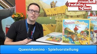 Queendomino Pegasus Spiele  Spielvorstellung MHS  Leipzig 2017 [upl. by Ysnil623]