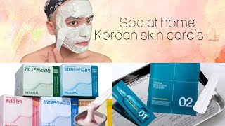 Mediheal Derma Modeling Tea Tree Mask  Korean skin care  skincareroutine [upl. by Adnowat184]