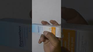 BAYER Bepanthen Dexpanthenol pomada 100 cutánea pomada regeneradora de piel unboxing caja 30 gramos [upl. by Lonnard725]