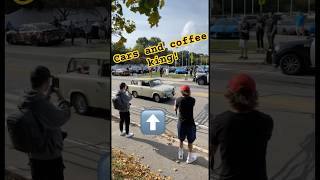 ‼️ Send it I6 I6 V8  ⁉️ Cars and coffee king 🤣 SendIt I6 CarsAndCoffee Mustang [upl. by Einneg]