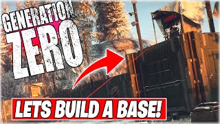 Lets BUILD A Base In Generation Zero [upl. by Rafaelof297]