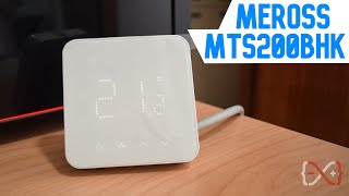 Meross MTS200 termostato smart per il riscaldamento di casa [upl. by Darb]