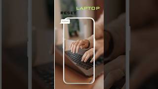 Reset your laptop like a mobile mobile reset automobile shorts [upl. by Anerb]