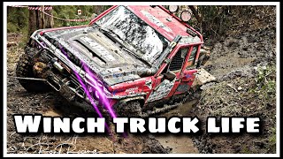 Patrolapart 2019 Winch Challenge  Saturday  Red Winch vs Gigglepin winch [upl. by Annaul784]