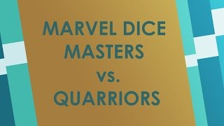 Marvel Dice Masters vs Quarriors  Brettspiel Battlereview [upl. by Lithea]